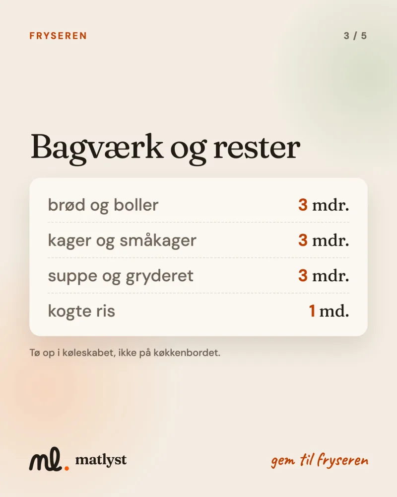 Bagværk og rester