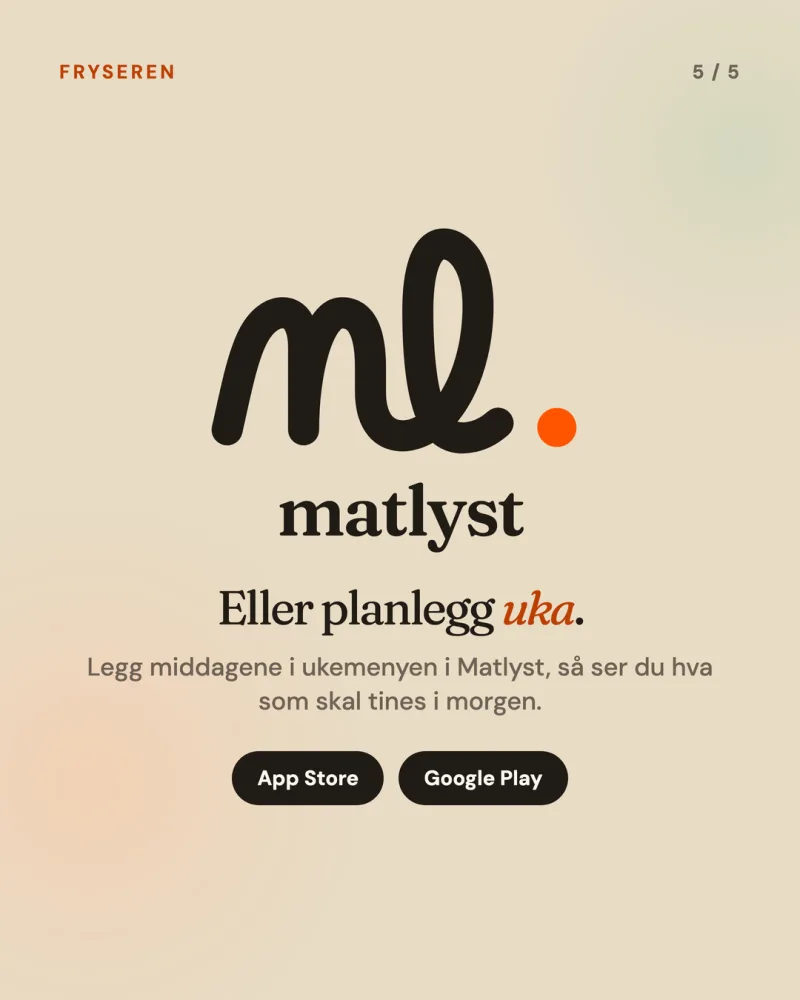 Eller planlegg uka.